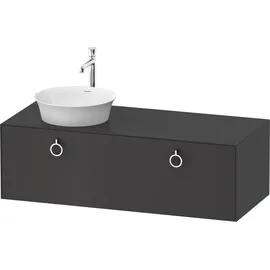Duravit Waschtischunterschrank 1 Auszug 130 x 40,8 x 40,8 cm Grau/Weiß