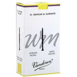 Vandoren CR173 "White Master" Eb-Klarinetten Blätter, 10 Einheiten
