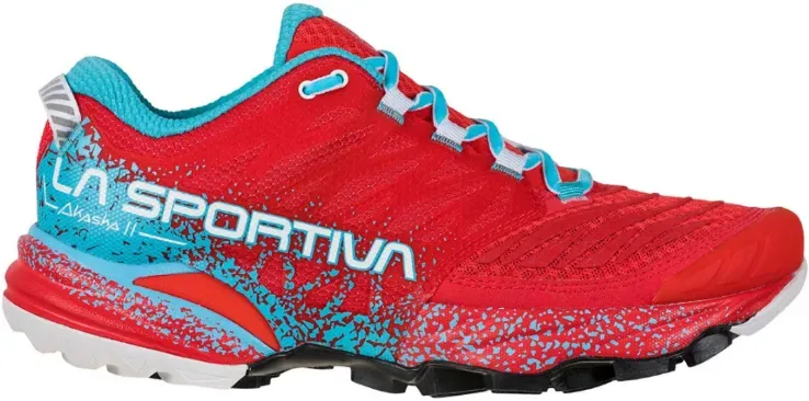 Mode&Accessoires La Sportiva La Sportiva Damen Akasha II Trailrunningschuhe hibiscus-malibu blue - Mehrfarbig - 40