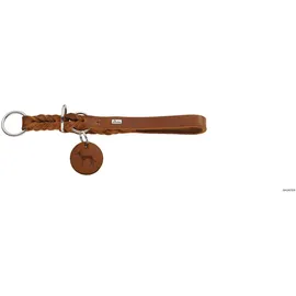 Hunter Solid Education Dressurhalsband Ockerbraun L-XL