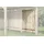 Weka Seitenwand Carport 199 x 180 cm braun