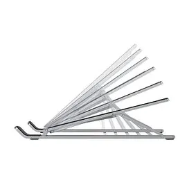Durable LAPTOP STAND FOLD, silber
