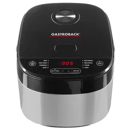 Gastroback Design Multicook Pro, 42527, 8 in 1 Multifunktionskocher mit voreingestellten Programmen, 5 Liter, 3D-Heizsystem und Warmhaltefunktion