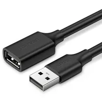 UGREEN Kabeladapter USB (weiblich) - USB (männlich) 2m schwarz (10316)