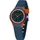 Sinar XB-47-12 10 mm Analog blau Silikonarmband orange onesize