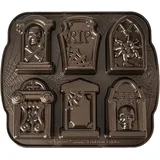 Nordic Ware Tombstone Cakelet Pan Aluminium Braun, 28,7cm x 28,2cm, NW 91848