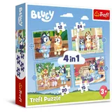 Trefl S.A. 4 in 1 Puzzle - Bluey