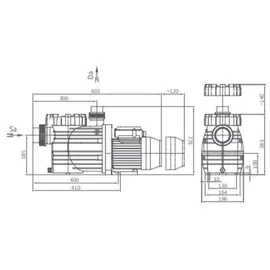 OKU Obermaier GmbH Speck Badu ECO TOUCH PRO II Frequenzgesteuerte Schwimmbadpumpe
