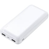 Vivanco Fast Charge Power Bank 20.000mAh, 10.5W Weiß (63226) Solar Powerbank