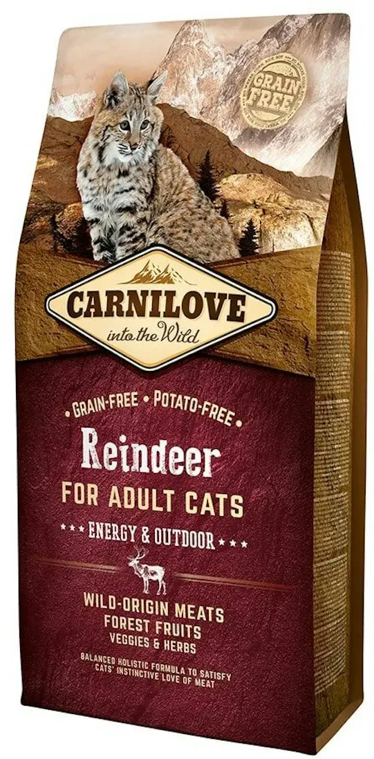 Carnilove Katze Trockenfutter Rentier 1 x 6kg