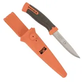 BAHCO SB-2446 Mehrzweckmesser, 2-Komponenten-Griff Schwarz/Orange Länge 220 mm