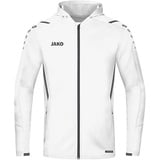 Trainingsjacke mit Kapuze weiß/anthra light 4XL