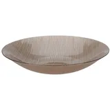 Home Styling - Schale Aus Glas Karneol, Ø 30 Cm