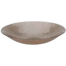 Home Styling - Schale Aus Glas Karneol, Ø 30 Cm