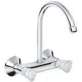 Grohe Costa Zweigriff-Spültischarmatur Chrom