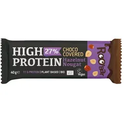 RooBar High Protein Bar Hazelnut Nougat bio