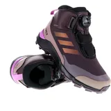 Adidas Terrex Winter Mid BOA RAIN.RDY Hiking Shoes Wanderschuhe, Shadow Maroon/Wonder red/Pulse Lilac, 30 EU