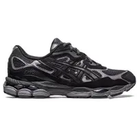 Asics Unisex. 1201A789 Turnschuhe Gel NYC schwarz (40.5), Wohnung, Schnürsenkel, Lässig, Sportlich, Laufen, Multisport