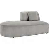 otto home Sofa-Eckelement OTTO HOME "Alesund", grau (hellgrau), B:182cm H:84cm T:100cm, Cord (100% Polyester);Filzoptik (100% Polyester), Polsterelemente, als Einzelteile oder Modulteil