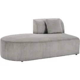 otto home Sofa-Eckelement OTTO HOME "Alesund", grau (hellgrau), B:182cm H:84cm T:100cm, Cord (100% Polyester);Filzoptik (100% Polyester), Polsterelemente, als Einzelteile oder Modulteil