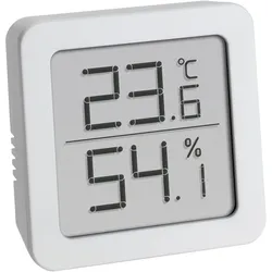 TFA Thermo-Hygrometer - digital - weiß