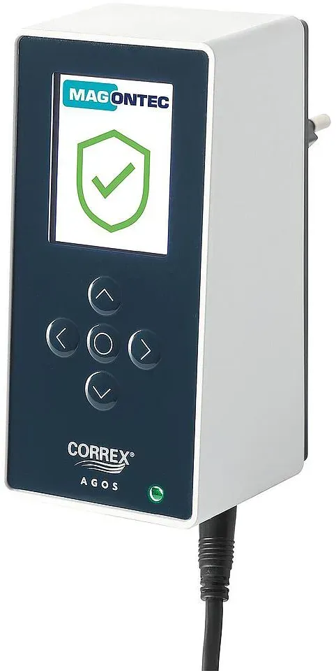 Fremdstrom-Set Correx Agos Evo incl. 1x Potenziostat u. 1x Titananode 400 mm für emaillierte Speicher bis 1000l
