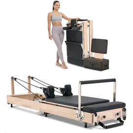 Vevor Pilates Reformer Braun