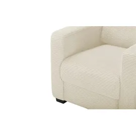 bobb Sessel Lisa de Luxe Boxspringpolsterung 85 x 90 x 93 cm Creme
