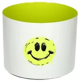 G-C Windlicht Goa Eisen Weiß/Lemon