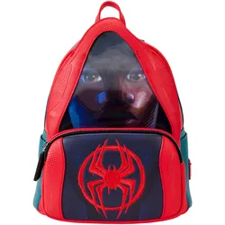 Loungefly Spider-Verse Miles Morales Hoodie Cosplay Lenticular Mini Backpack