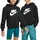 Nike Hoodie Schwarz/Weiß L