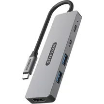 Sitecom 5-in-1 USB-C Pd Multiport-Adapter