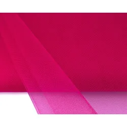 Creativery 150cm Tüllstoff 10m Feintüll Netzstoff für Tütüs Kostüme Dekostoff Dekotüll Fuchsia Pink