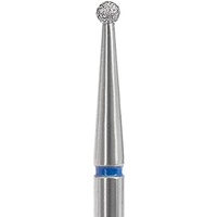 Mistero Milano Diamant Nagelbohrer - Nagelfräser Aufsätze - Bits für Nagelfräser - Diamant Fräser - Fußpflege - Klemme 2.34mm -1 Pc - Kugel 2 - Länge 1,5mm