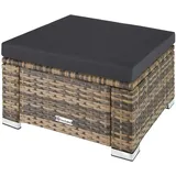 Tectake tectake® Rattan Sitzhocker