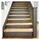vidaXL Treppenstufen 16 Stk. 100x30x2 cm Massivholz Eiche