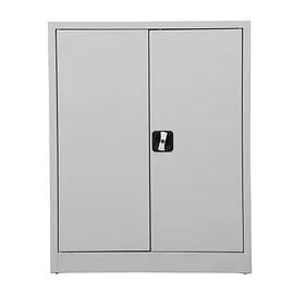 Gürkan Stahlschrank Aktenregal 80 x 100 x 38 cm grau