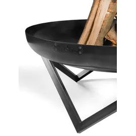 Cook King Feuerschale Santiago Ø 80 cm Schwarz