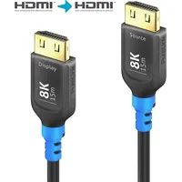 PureLink AOC HDMI Kabel 15 m Blau/Schwarz