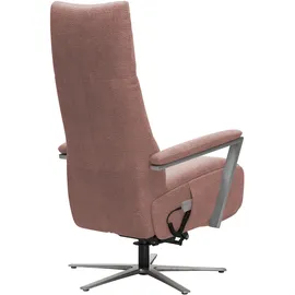 sit&more TV-Sessel Vario Comfort 70 x 124 x 85 cm Rosa mit Kopfteilverstellung und 360° Drehfunktion
