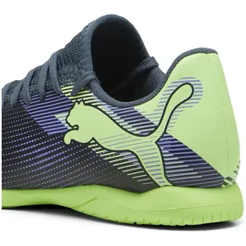 Puma Future 7 Play IT IN Kinder gray skies/electro purple/fizzy apple 30