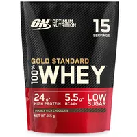 Optimum Nutrition Gold Standard 100% Whey Double Rich Chocolate Pulver 450 g