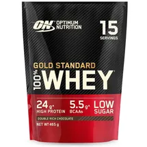 Optimum Nutrition Gold Standard 100% Whey Double Rich Chocolate Pulver 450 g