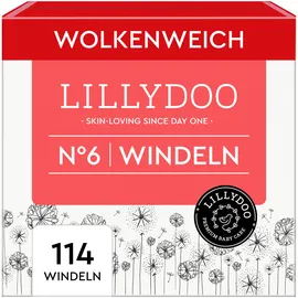 LILLYDOO Hautfreundliche Windeln Gr. 6 (13+ kg) 6 St.