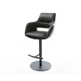 DeLife Barhocker Yago-Flex 60 cm x 119 cm x 58 cm Schwarz