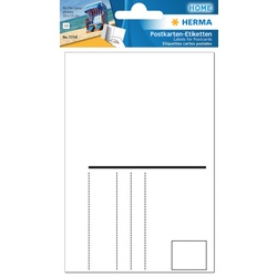 Herma Postkartenetiketten
