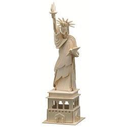 Pebaro 3D-Puzzle Holzbausatz Freiheitsstatue, 882, 69 Puzzleteile