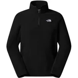The North Face Herren Glacier 1/4 Zip Fleecepullover - 3XL - TNF BLACK
