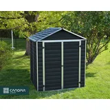 CANOPIA Gerätehaus Skylight 1,85 x 1,54 m Grau