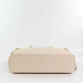 Valentino Samba Re Shopper Kunstleder Ecru